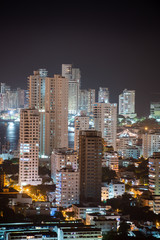 Fototapeta na wymiar Ciudad Amurallada, Cartagena Bolívar_Colombia, mar y calles de la amurallada