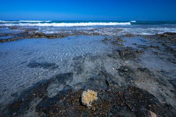 Rocks in the sea, Otranto, Puglia, Italy