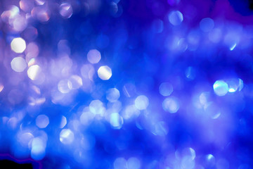 defocused bokeh lights