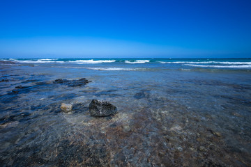 Rocks in the sea, Otranto, Puglia, Italy