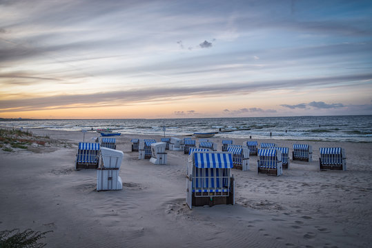 Sonnenuntergang in Zempin