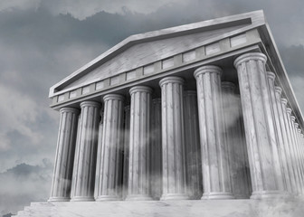 Ancient Greek temple - 3D