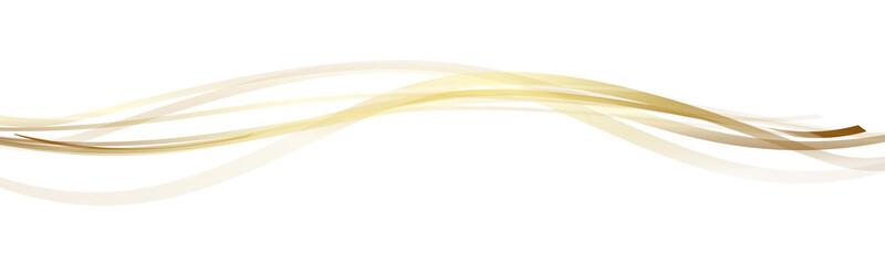Gold Band Banner Hintergrund Welle Wellen 
