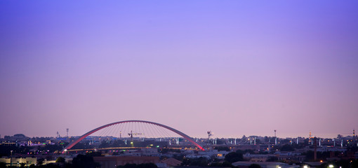 Obraz premium Tolerance Bridge in Dubai city, UAE