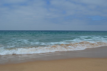Fototapeta na wymiar Tarifa Beach Spain Andalusia Atlantic Ocean