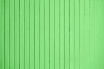 Naklejka premium Natural Wooden Background. Old painted in green boards