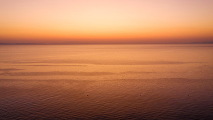Sunrise at the beach.