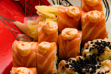 Sushi rolls 