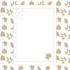 Colorful leaves seamless pattern for background, notebook, simple design. Modern abstract vector design for paper, cover, fabric, interior decor. Soft pastel colors for kids/children bedroom