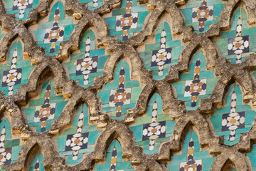 Bab Mansour ancient gate Meknes Medina, Morocco