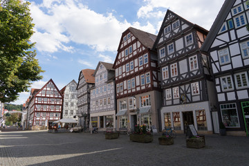 Historische Fachwerkhäuser in Melsungen