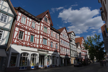 Historische Fachwerkhäuser in Melsungen