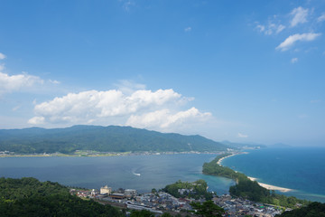Obraz premium 天橋立 日本三景 Amanohashidate kyoto