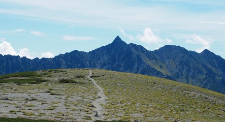 mountains and lake