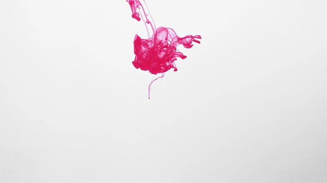 Abstract Ink Drop and Spread in Underwater