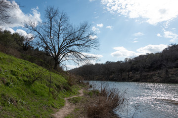 Fototapeta na wymiar Pedernales River Texas