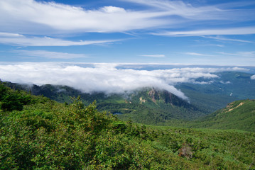 Fototapeta premium 岩手県 岩手山 百名山