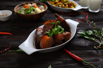 Pa-Lo Thai Braised Pork Belly , Phuket Pork Stew