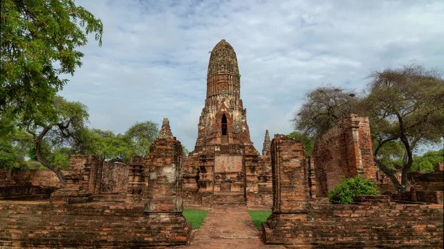  Wat Phra Ram in Phra Nakhon Si Ayutthaya , Thailand, Asia 