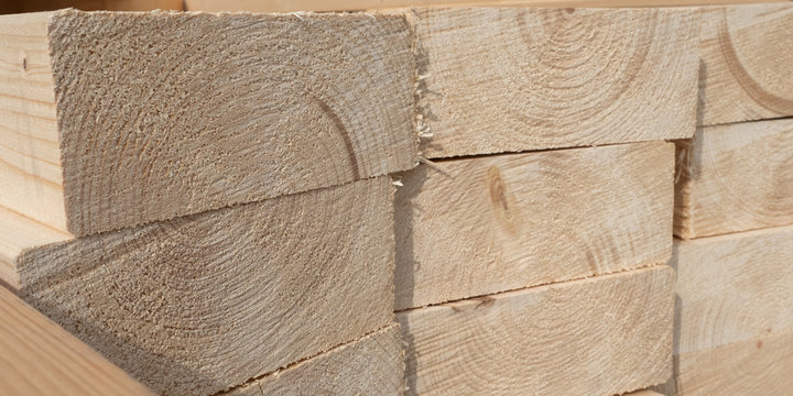 Bauholz f&uuml;r Konstruktionen - Massivholz Fichte