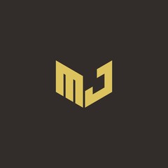 Obraz premium Logo MJ