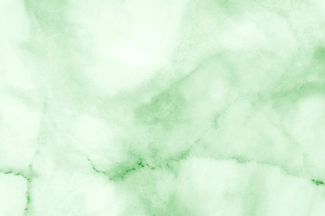 Green marble pattern texture abstract background / texture surface of marble stone from nature / can be used for background or wallpaper / Closeup surface marble stone wall texture background.