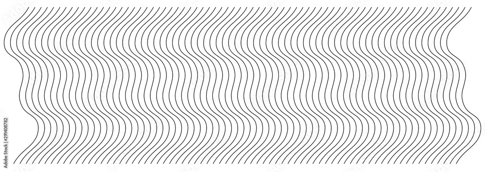 Poster abstract wavy, waving (zigzag) lines element.vertical lines, stripes with billowy, undulate distorti