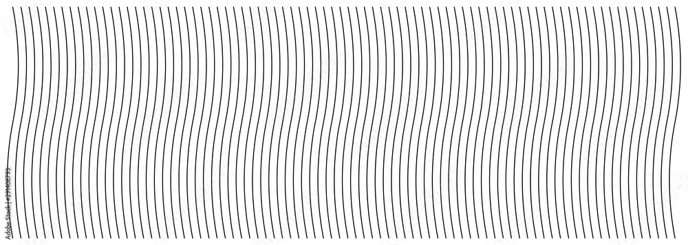 Poster abstract wavy, waving (zigzag) lines element.vertical lines, stripes with billowy, undulate distorti