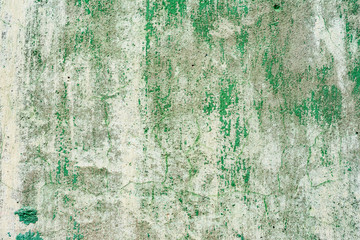 Texture of a concrete wall with cracks and scratches which can be used as a background
