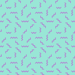 Retro 80s pattern seamless tile