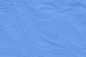 crumpled blue paper background close up