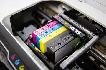 An ink cartridge or inkjet cartridge is a component of an inkjet printer that contains the ink four...