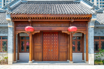 Siheyuan Villa District of Traditional Chinese Architecture