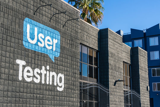Sep 20, 2019 San Francisco / CA / USA - UserTesting corporate headquarters; UserTesting is a software company offering a platform for customer feedback