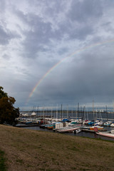 Rainbow over Harbor