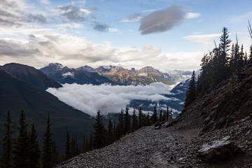 Mountains and Fog