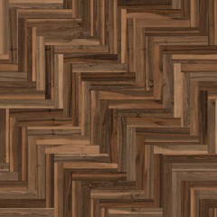 Seamless wood parquet texture herringbone brown