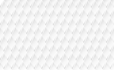 White rhomb background, Vector illustration, Business Design Templates.