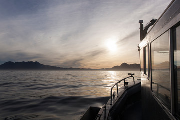 Fishing Boat on Ocean