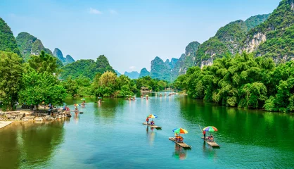 Printed roller blinds Guilin The Beautiful Landscape Scenery of Guilin, Guangxi