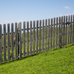 Holzzaun, Tirol, Österreich
