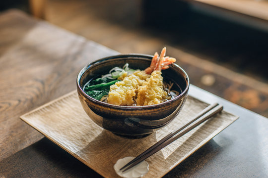 tempura soba