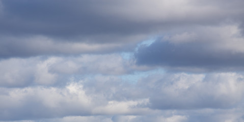 Clouds on sky. Finland, Helsinki