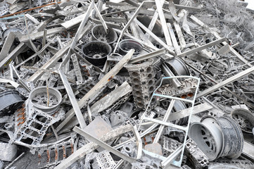 Aluminium Schrott zum Recycling