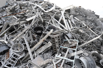 Aluminium Schrott zum Recycling