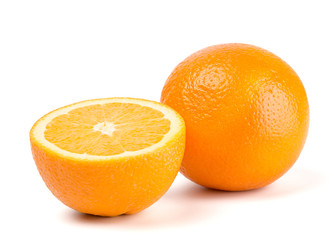 America orange isolated on white background.