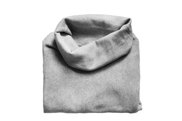Folded sweater isolated
