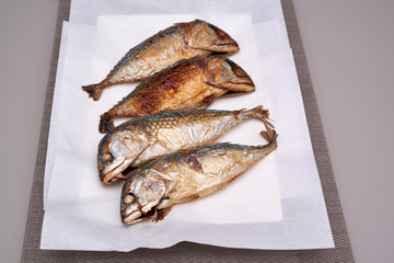 Fried mackerel