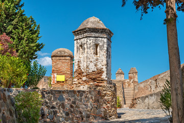Gibralfaro Castle. Malaga, Andalusia, Spain