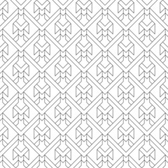 Seamless geometrical vector template.